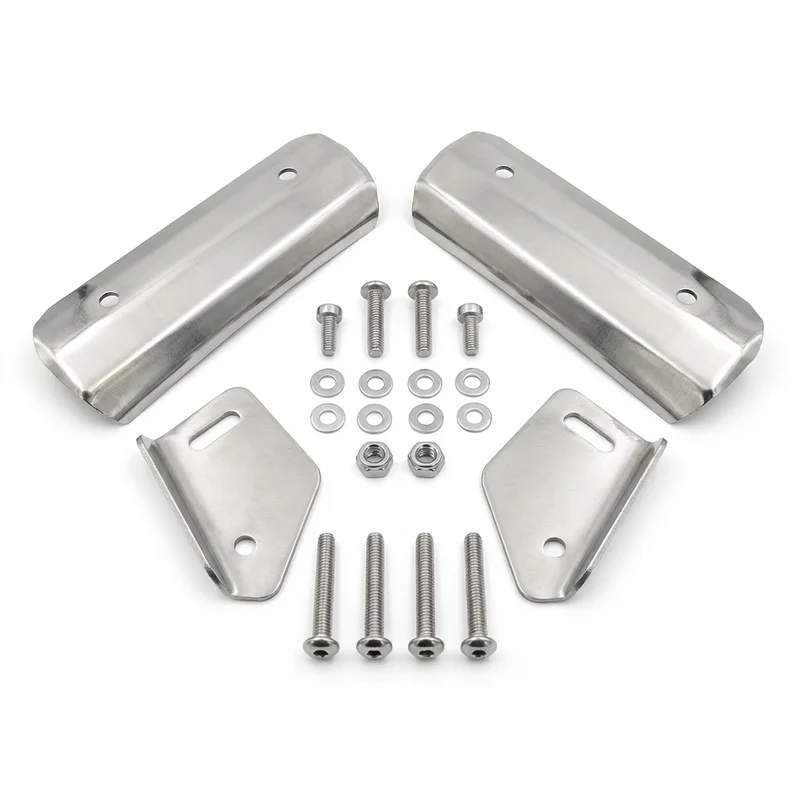 Stainless Steel Mounting Bracket Kit for Chrysler Fifth Avenue (1983 - 1989) - 1
