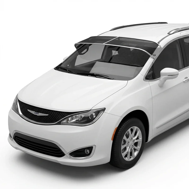 Premium Mesh Windscreen Sunvisor for Chrysler Pacifica (2004 - 2025) - 1