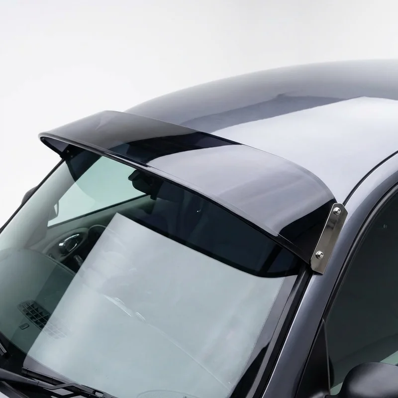 Tinted Acrylic Windscreen Sunvisor for Chrysler PT Cruiser (2001 - 2010) - 1