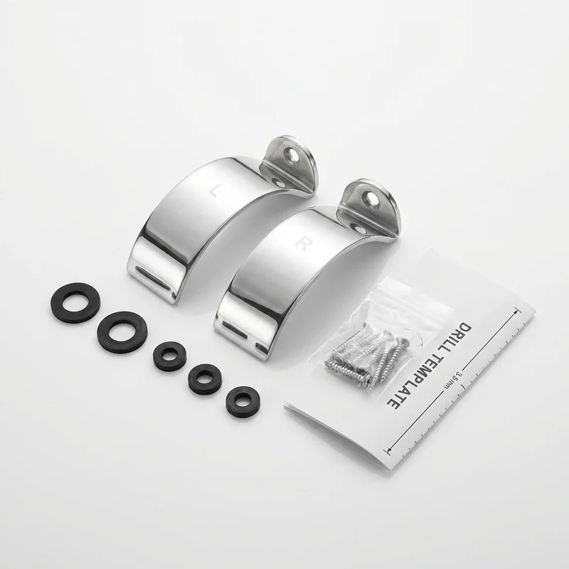 Stainless Steel Mounting Bracket Kit for Chrysler Town & Country (1970 - 2016) - 1