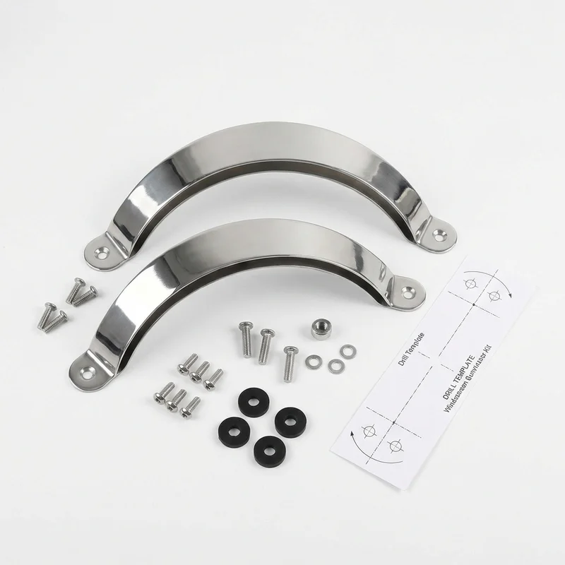 Stainless Steel Mounting Bracket Kit for Citroen D21 (1969 - 1972) - 1