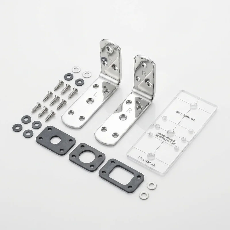 Stainless Steel Mounting Bracket Kit for Citroen ID19 (1969 - 1970) - 1