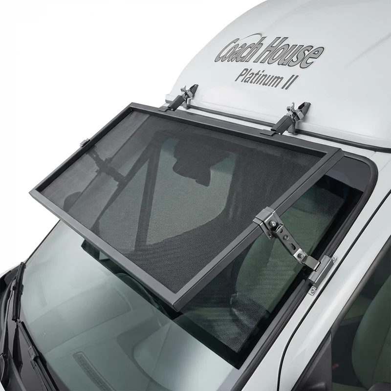 Premium Mesh Windscreen Sunvisor for Coach House Platinum II (2021 - 2022) - 1