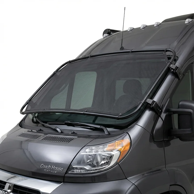 Premium Mesh Windscreen Sunvisor for Coach House Platinum (2021 - 2022) - 1