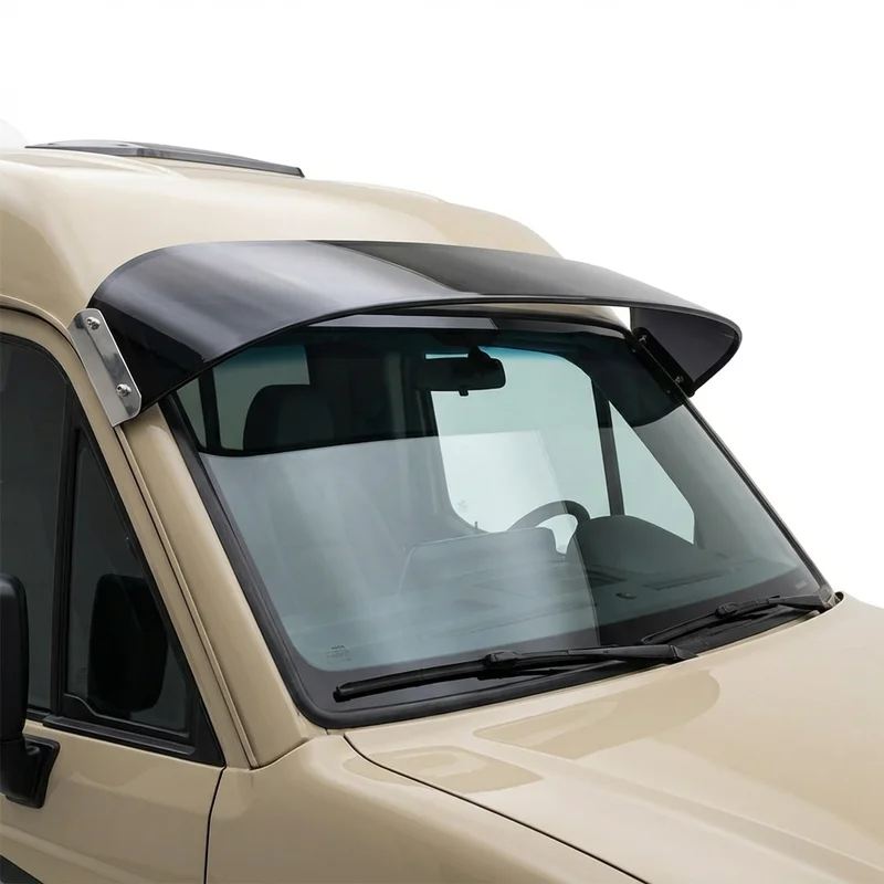 Tinted Acrylic Windscreen Sunvisor for Coachmen Cross Trail XL (2021 - 2022) - 1