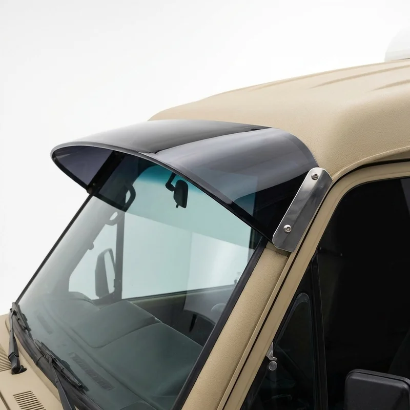 Tinted Acrylic Windscreen Sunvisor for Coachmen Cross Trek (2020 - 2021) - 1