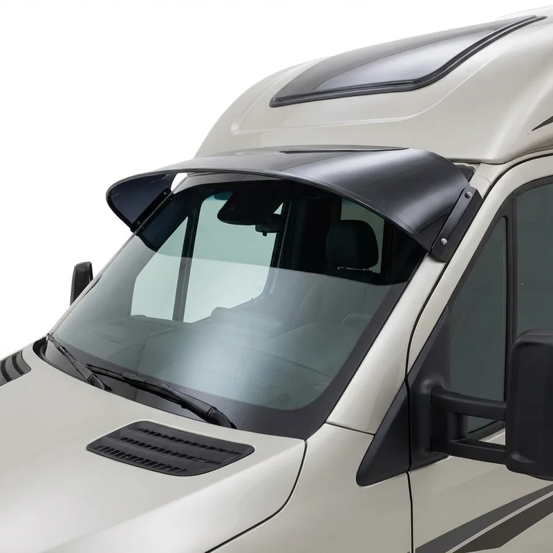 Tinted Acrylic Windscreen Sunvisor for Coachmen Freelander Premier (2020 - 2021) - 1