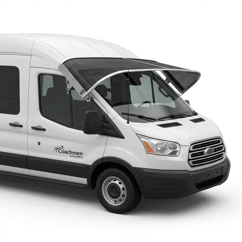 Premium Mesh Windscreen Sunvisor for Coachmen Galleria (2019 - 2022) - 1