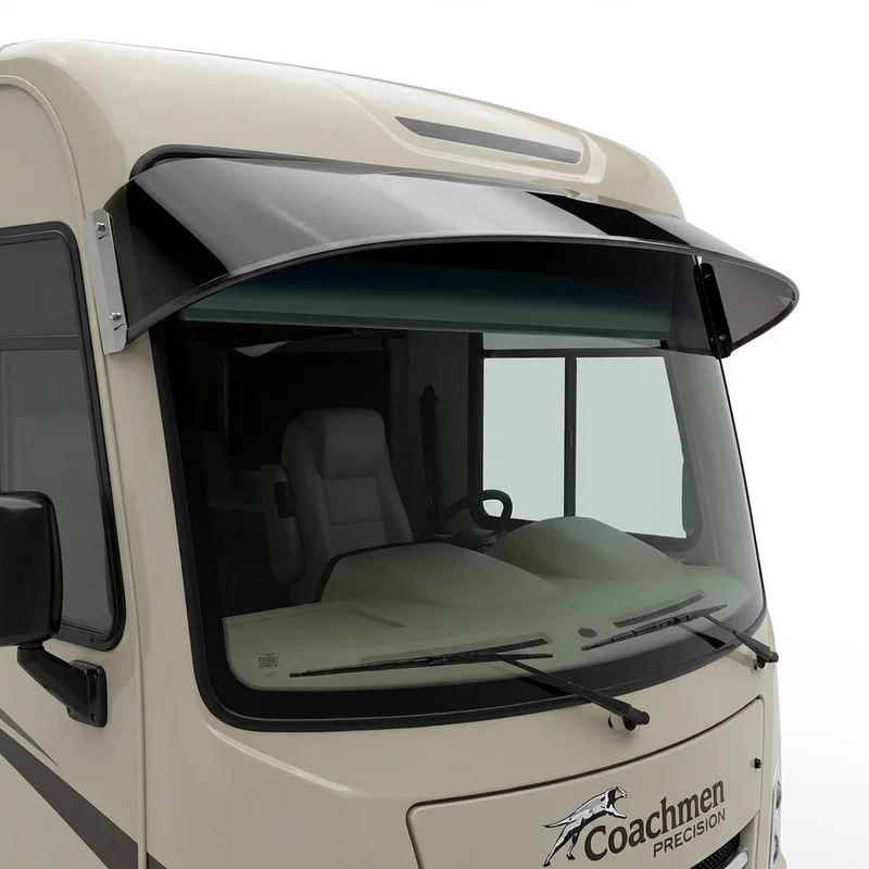 Tinted Acrylic Windscreen Sunvisor for Coachmen Pursuit Precision (2020 - 2020) - 1