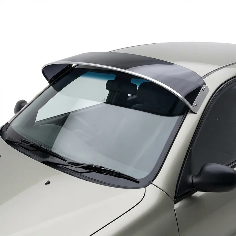 Tinted Acrylic Windscreen Sunvisor for Daewoo Lanos (1999 - 2002) - 1