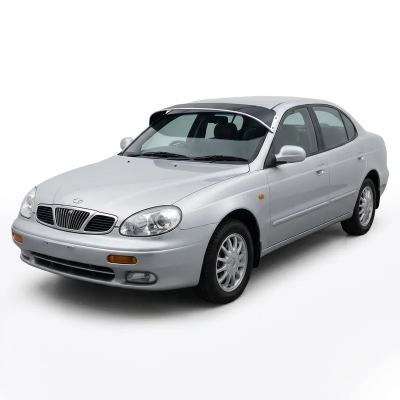 Tinted Acrylic Windscreen Sunvisor for Daewoo Leganza (1999 - 2002) - 1