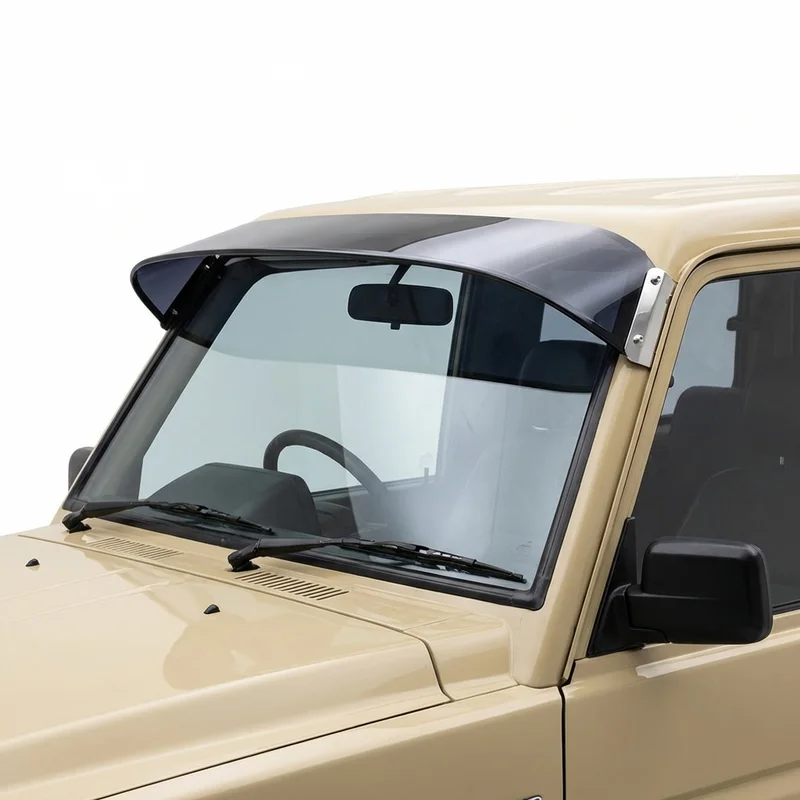 Tinted Acrylic Windscreen Sunvisor for Daihatsu Rocky (1990 - 1992) - 1