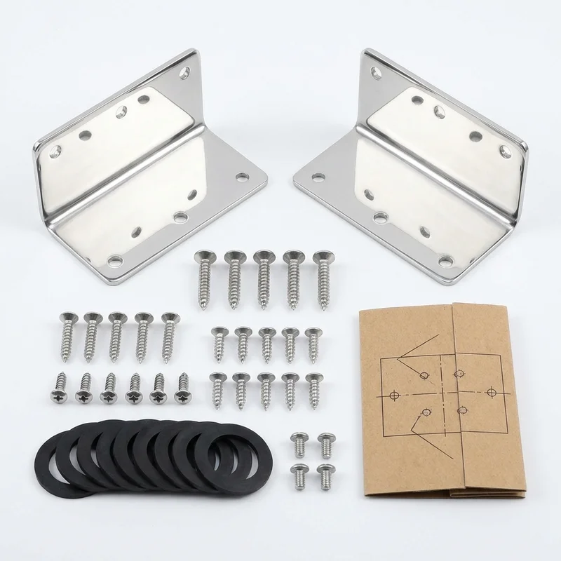 Stainless Steel Mounting Bracket Kit for Dodge 2000 GTX (1989 - 1990) - 1