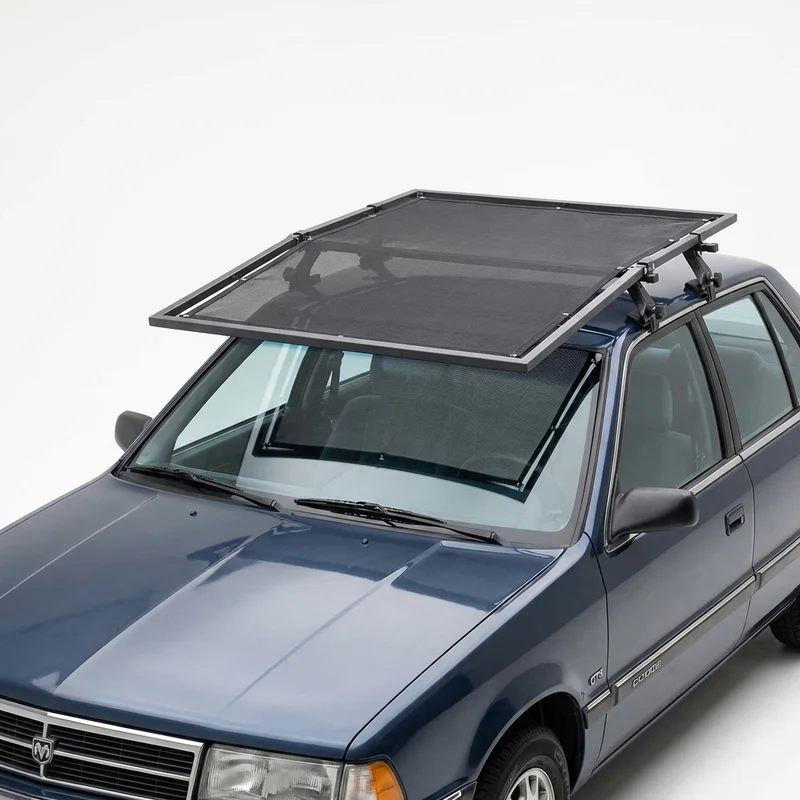 Premium Mesh Windscreen Sunvisor for Dodge 2000 GTX (1989 - 1990) - 1