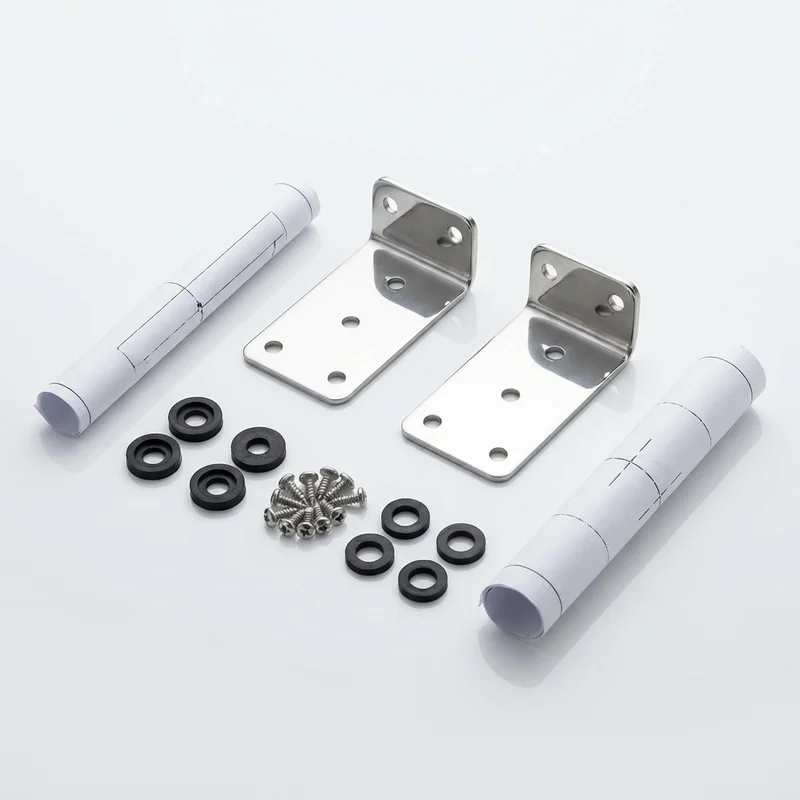 Stainless Steel Mounting Bracket Kit for Dodge 400 (1982 - 1983) - 1