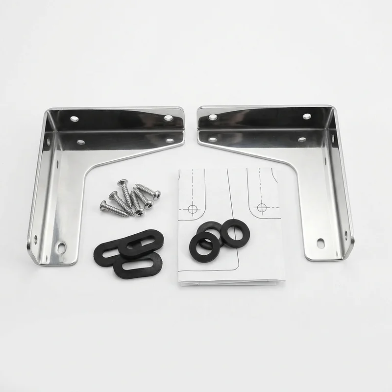 Stainless Steel Mounting Bracket Kit for Dodge A100 (1965 - 1970) - 1