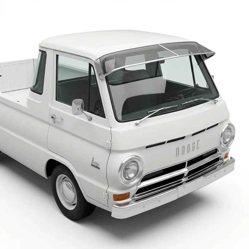 Premium Mesh Windscreen Sunvisor for Dodge A100 Pickup (1967 - 1970) - 1