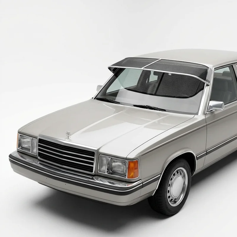 Premium Mesh Windscreen Sunvisor for Dodge Aries (1981 - 1989) - 1