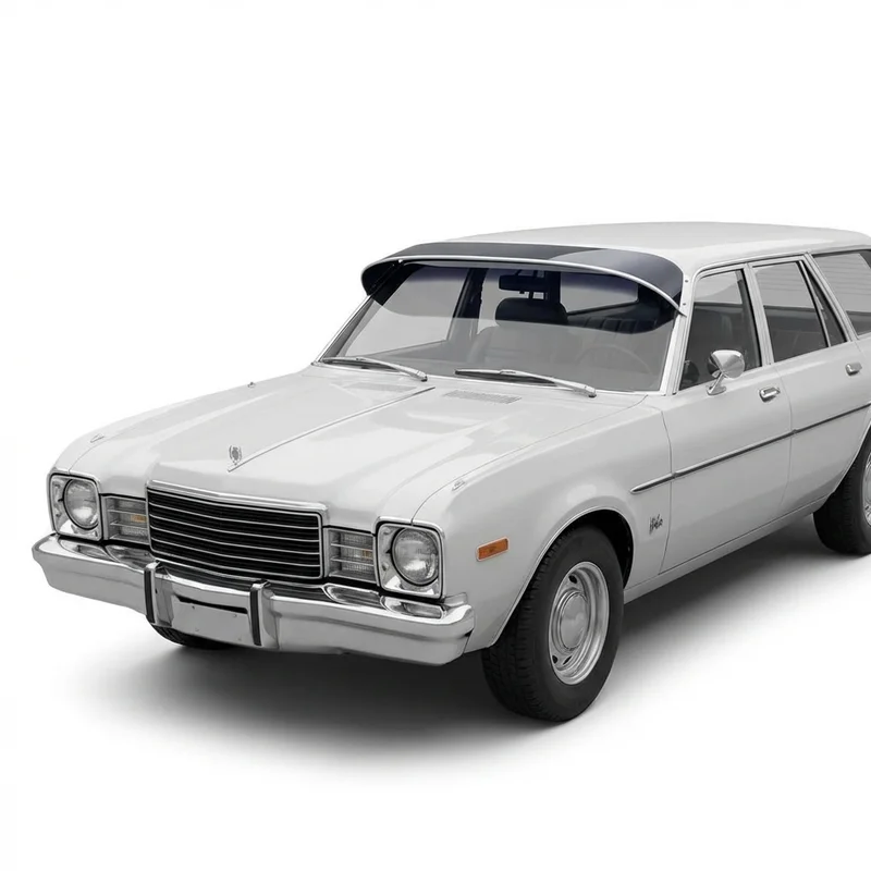 Tinted Acrylic Windscreen Sunvisor for Dodge Aspen (1976 - 1980) - 1