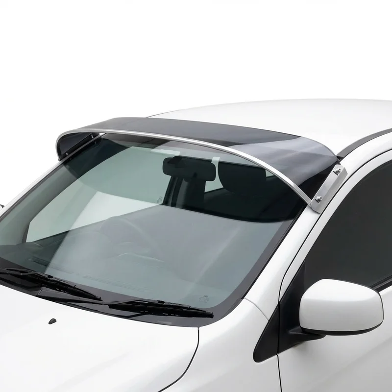 Tinted Acrylic Windscreen Sunvisor for Dodge Attitude (2006 - 2020) - 1