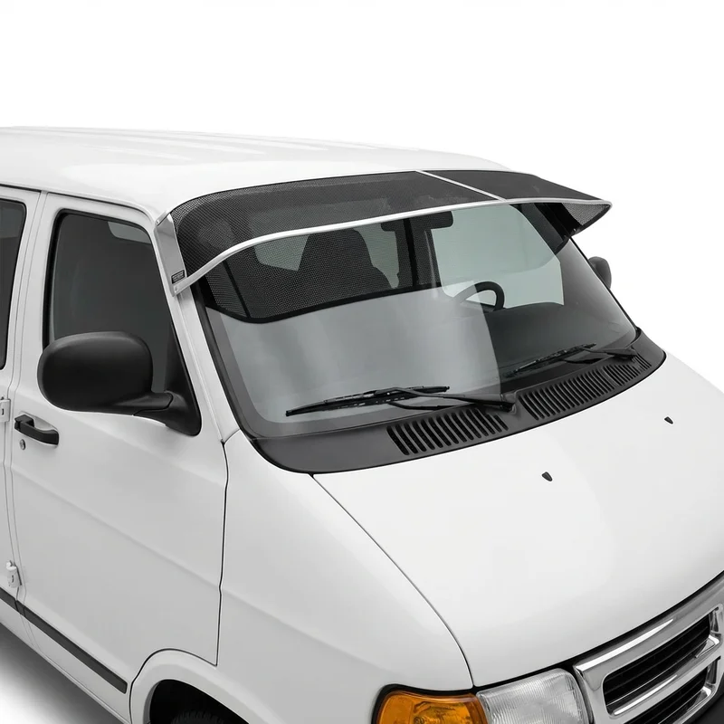Premium Mesh Windscreen Sunvisor for Dodge B150 (1981 - 1994) - 1
