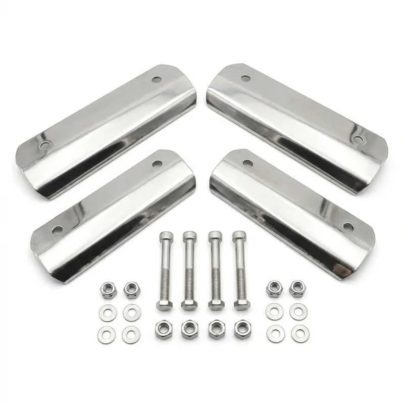 Stainless Steel Mounting Bracket Kit for Dodge B300 (1975 - 1980) - 1