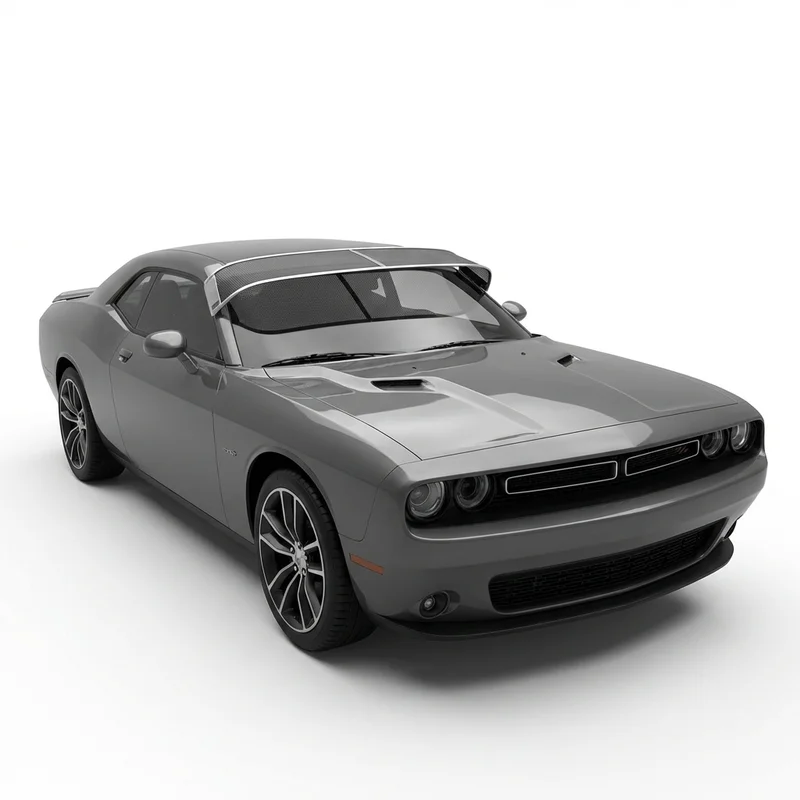 Premium Mesh Windscreen Sunvisor for Dodge Challenger (1970 - 2023) - 1