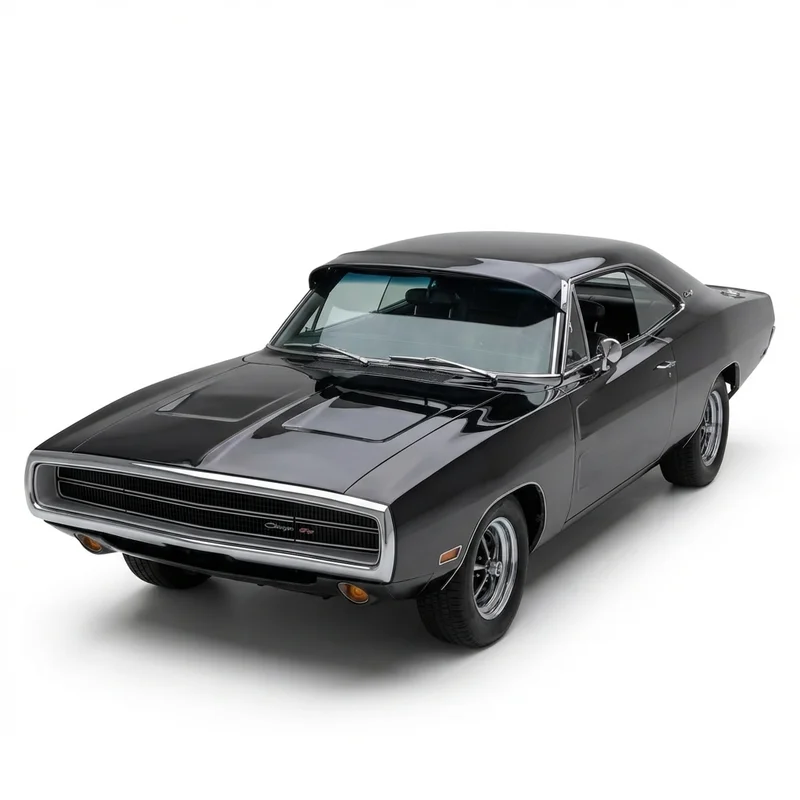 Tinted Acrylic Windscreen Sunvisor for Dodge Charger (1970 - 2023) - 1