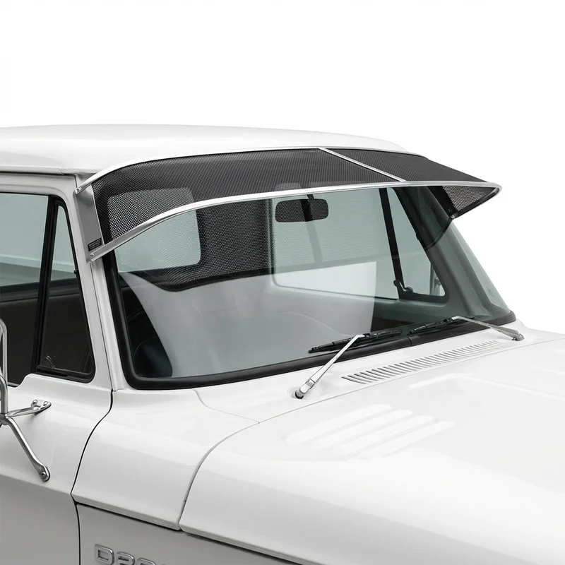 Premium Mesh Windscreen Sunvisor for Dodge D200 Pickup (1969 - 1974) - 1