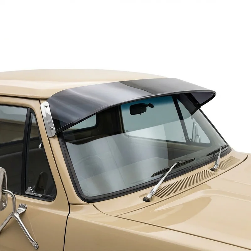 Tinted Acrylic Windscreen Sunvisor for Dodge D200 (1975 - 1980) - 1