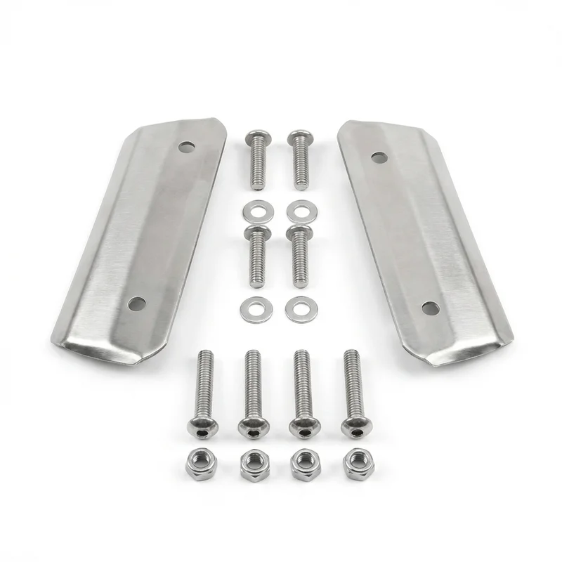 Stainless Steel Mounting Bracket Kit for Dodge D350 (1981 - 1993) - 1