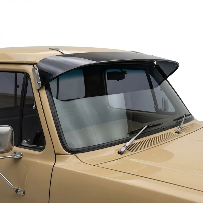 Tinted Acrylic Windscreen Sunvisor for Dodge D450 (1978 - 1981) - 1
