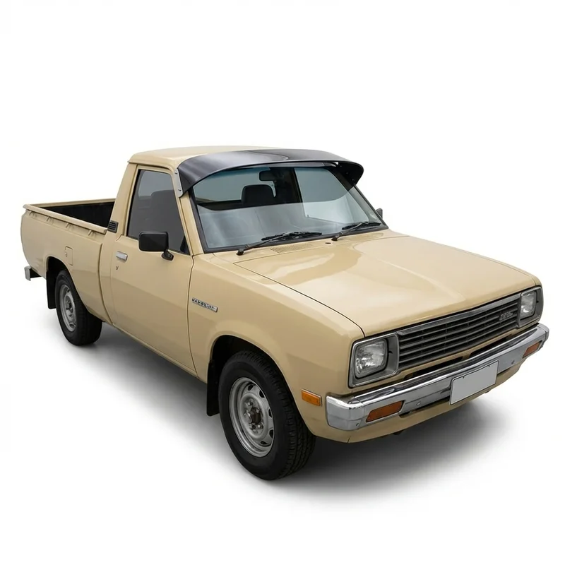 Tinted Acrylic Windscreen Sunvisor for Dodge D50 (1979 - 1982) - 1