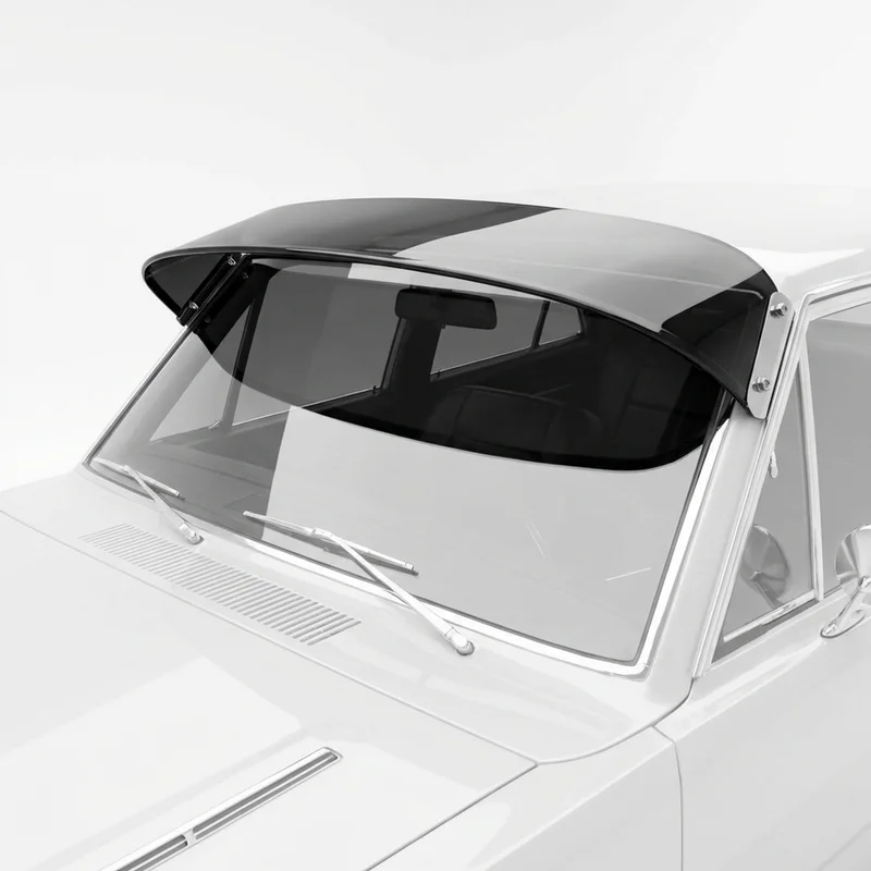 Tinted Acrylic Windscreen Sunvisor for Dodge Dart (1960 - 2016) - 1