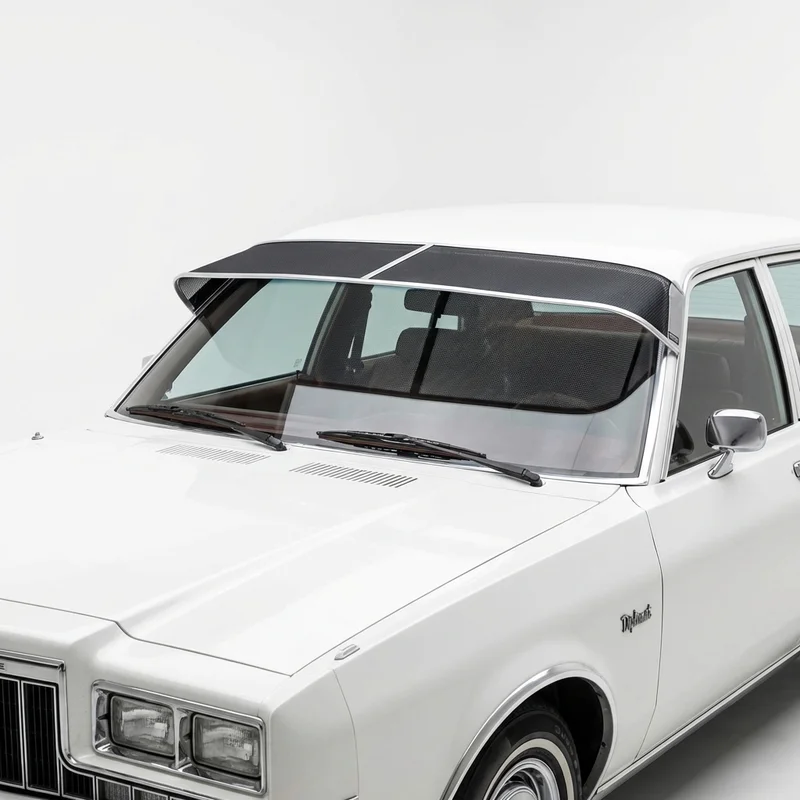 Premium Mesh Windscreen Sunvisor for Dodge Diplomat (1977 - 1989) - 1