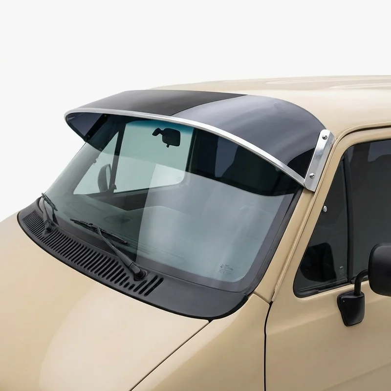 Tinted Acrylic Windscreen Sunvisor for Dodge H100 (2003 - 2010) - 1
