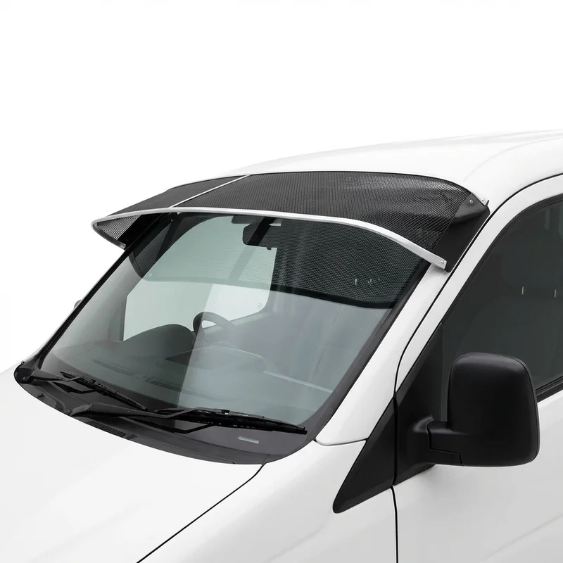 Premium Mesh Windscreen Sunvisor for Dodge H100 Van (2010 - 2013) - 1