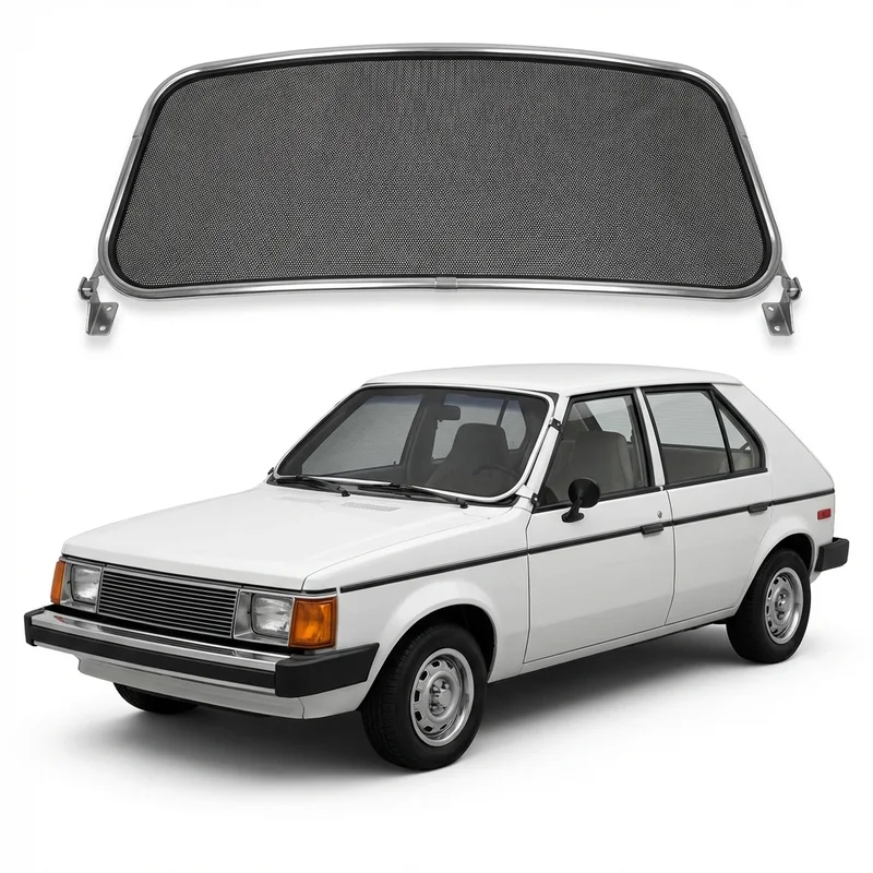 Premium Mesh Windscreen Sunvisor for Dodge Omni (1978 - 1990) - 1