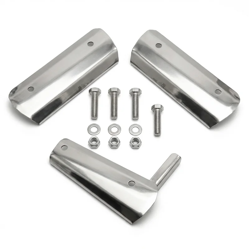 Stainless Steel Mounting Bracket Kit for Dodge P200 Van (1974 - 1974) - 1