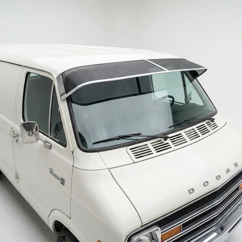 Premium Mesh Windscreen Sunvisor for Dodge P300 Van (1974 - 1974) - 1