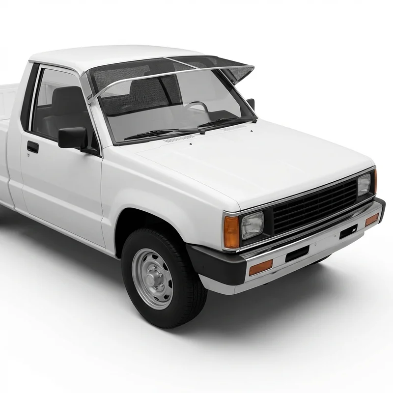 Premium Mesh Windscreen Sunvisor for Dodge Power Ram 50 (1983 - 1986) - 1