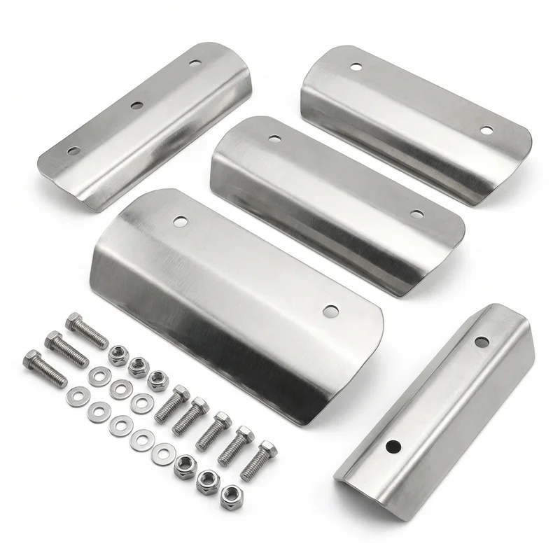 Stainless Steel Mounting Bracket Kit for Dodge Ram 1500 Van (1995 - 2003) - 1