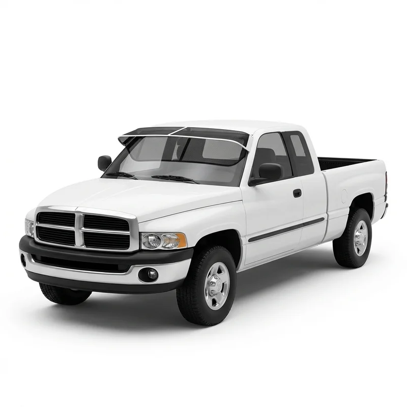 Premium Mesh Windscreen Sunvisor for Dodge Ram 2500 (1994 - 2010) - 1