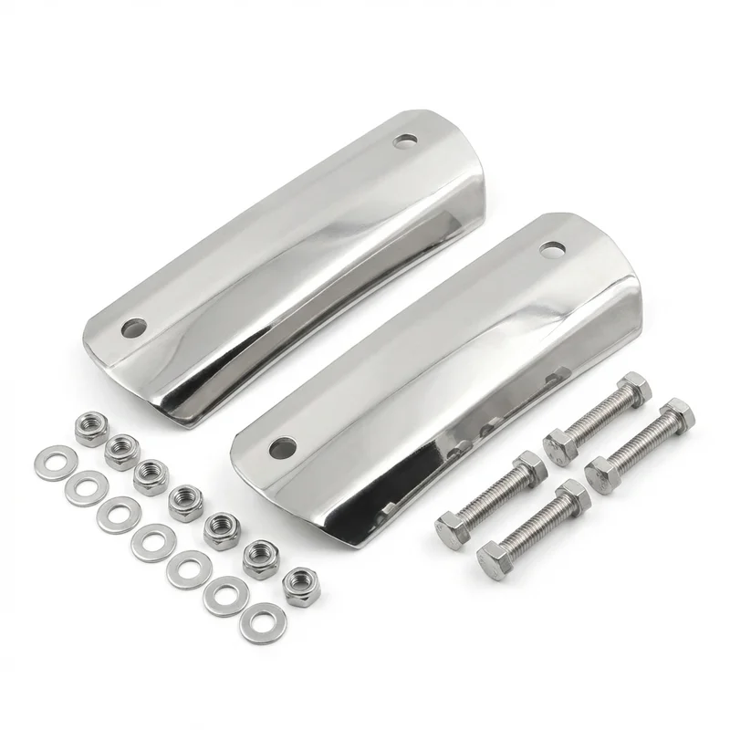 Stainless Steel Mounting Bracket Kit for Dodge Ram 4000 (1995 - 2009) - 1