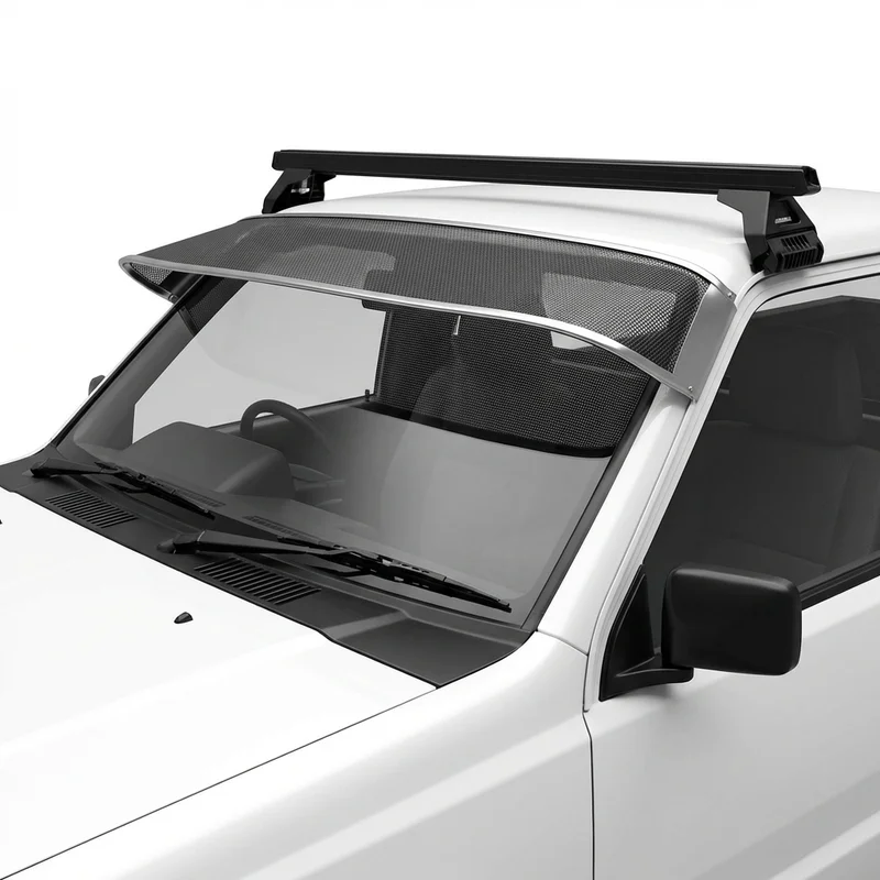 Premium Mesh Windscreen Sunvisor for Dodge Ram 50 (1983 - 1993) - 1