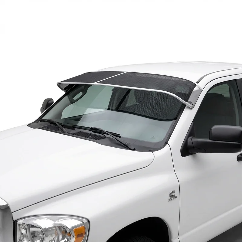 Premium Mesh Windscreen Sunvisor for Dodge Ram 5500 (2008 - 2010) - 1