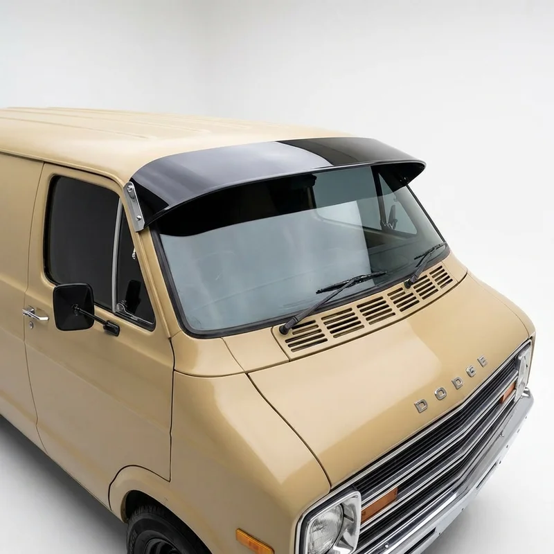 Tinted Acrylic Windscreen Sunvisor for Dodge RM300 (1974 - 1974) - 1