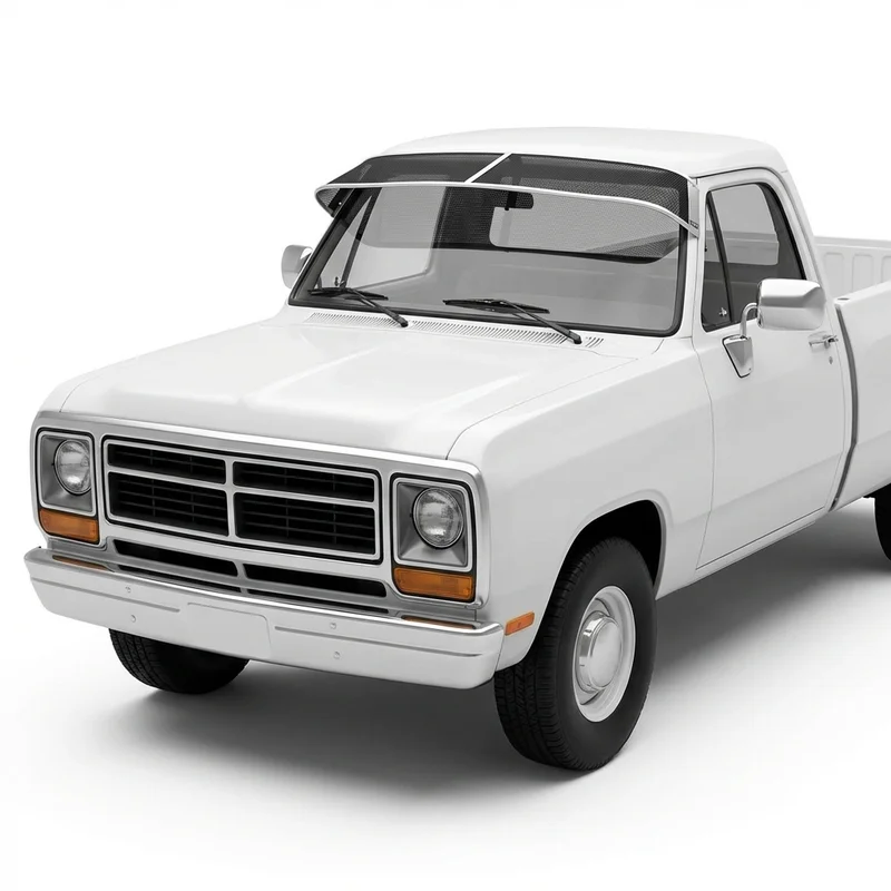 Premium Mesh Windscreen Sunvisor for Dodge W100 (1975 - 1989) - 1