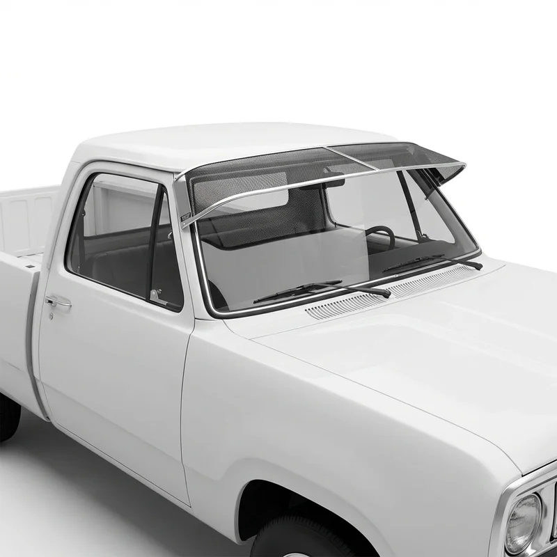 Premium Mesh Windscreen Sunvisor for Dodge W200 (1975 - 1980) - 1