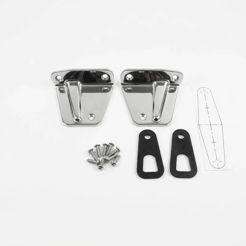 Stainless Steel Mounting Bracket Kit for Dodge W300 (1975 - 1980) - 1